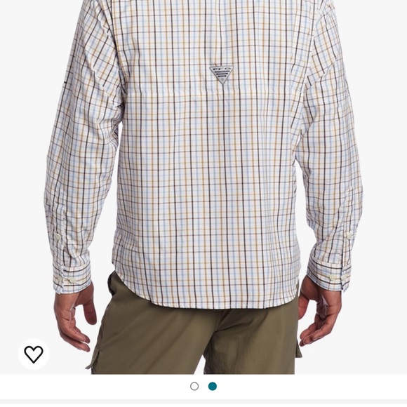 Columbia Super Tamiami PFG Omni Shade outdoor sports shirt, size XL. SPF 40 VGUC - Picture 4 of 16